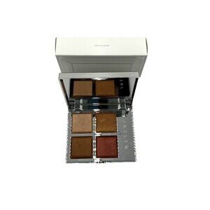 Jaclyn Cosmetics The Flare Highlighter Palette Gold Bronze Face &‎ Body Glow